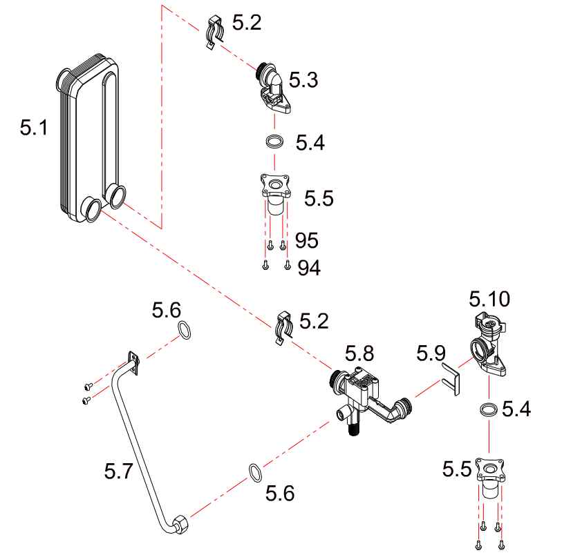 расширительный бак Navien Ace 40K